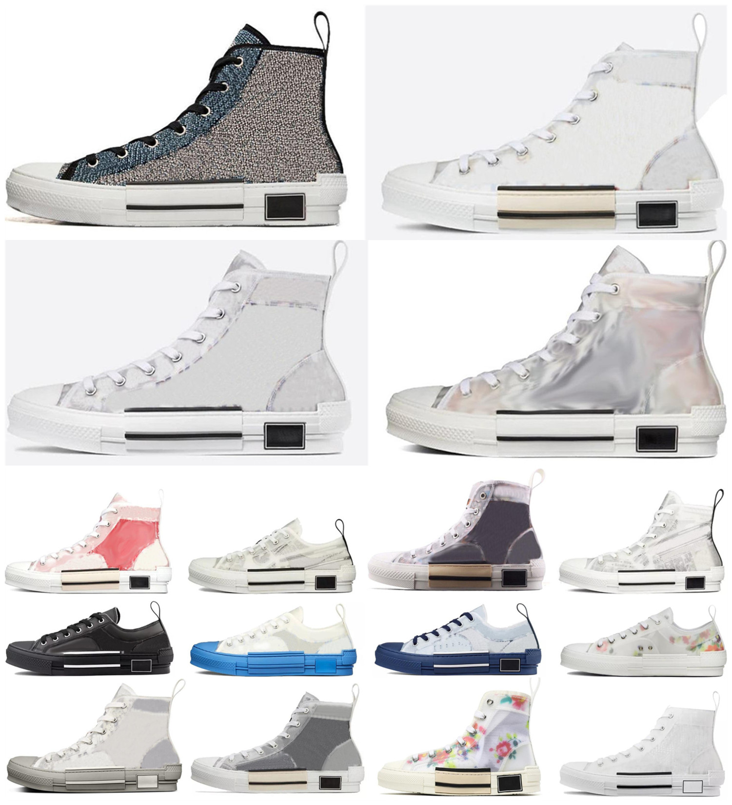 

Technical Running shoes Outdoor 19ss Obliques Bottom Breathable women men platform Leather Flowers b23 trainers sneakers