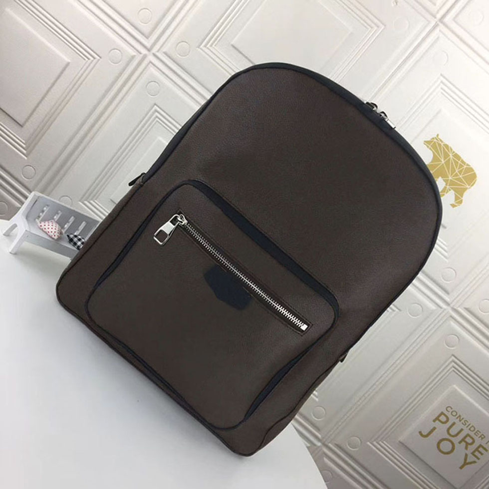 

Men Designers CAMPUS Backpack Leather High Quality Handbag Fashion zipper Backpacks Outdoor Sports Travel Back Pack Crossbody Bags, Size: 30x49x13 cm