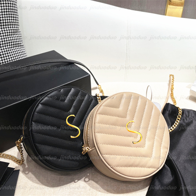 

Top quality Women's men Crossbody Genuine leather Bags tote envelope fashion Shoulder bag wallet Purse Luxury Designer Round shape Orig