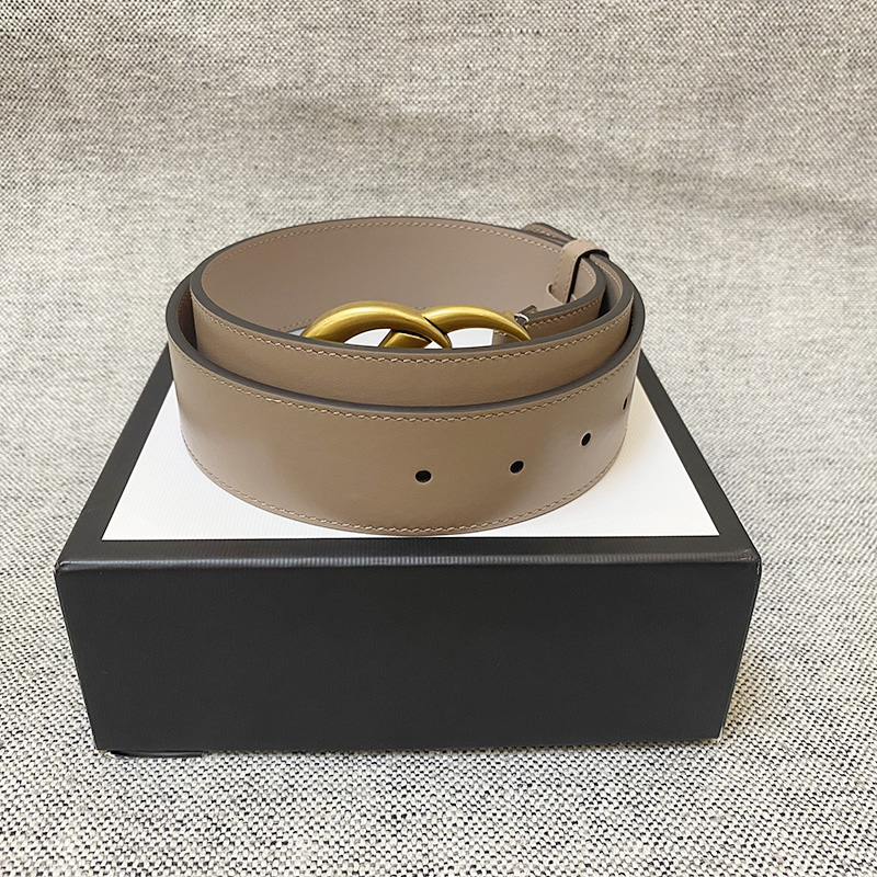 

2021 Best-selling selling men's and women's waistband fashion black belt decoration gold button width 4cm 3cm 2cm high end custom, Black;brown