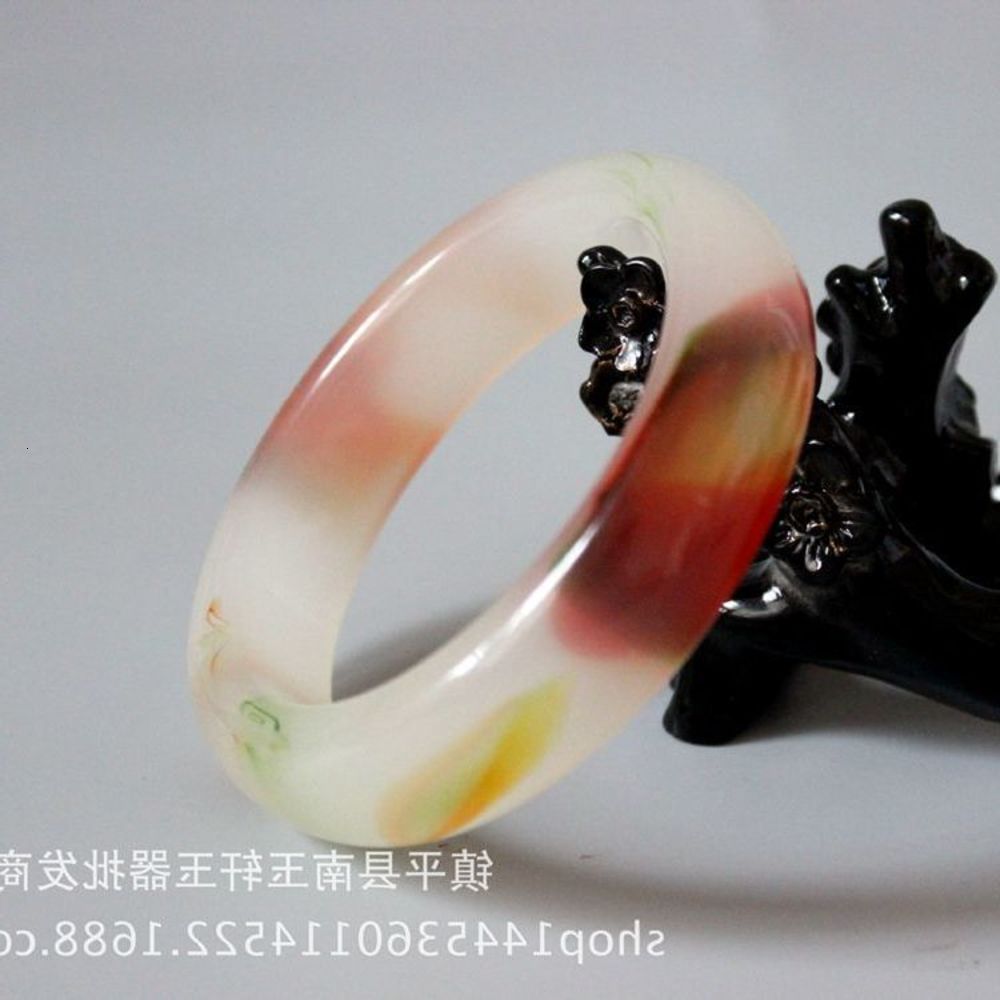 

Hand catenary Imitation jade bracelets sell well, Golden;silver