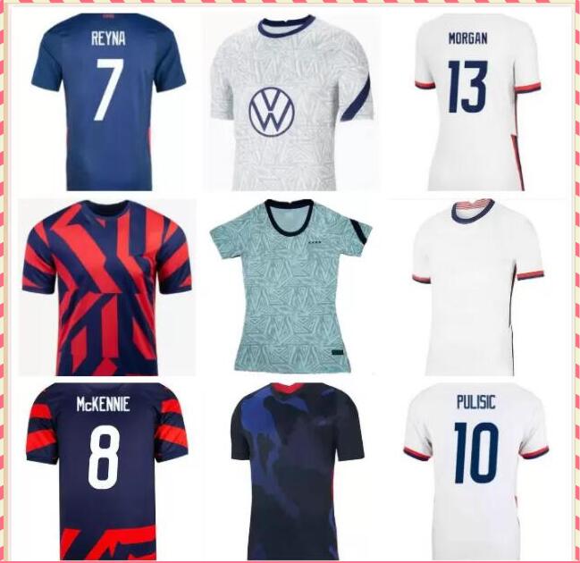 

2021 2022 2023 US Soccer Jersey #10 PULISIC YEDLIN BRADLEY de foot Shirt UniTed StAtes Mens women #7 WOOD DEMPSEY ALTIDORE Football Uniform