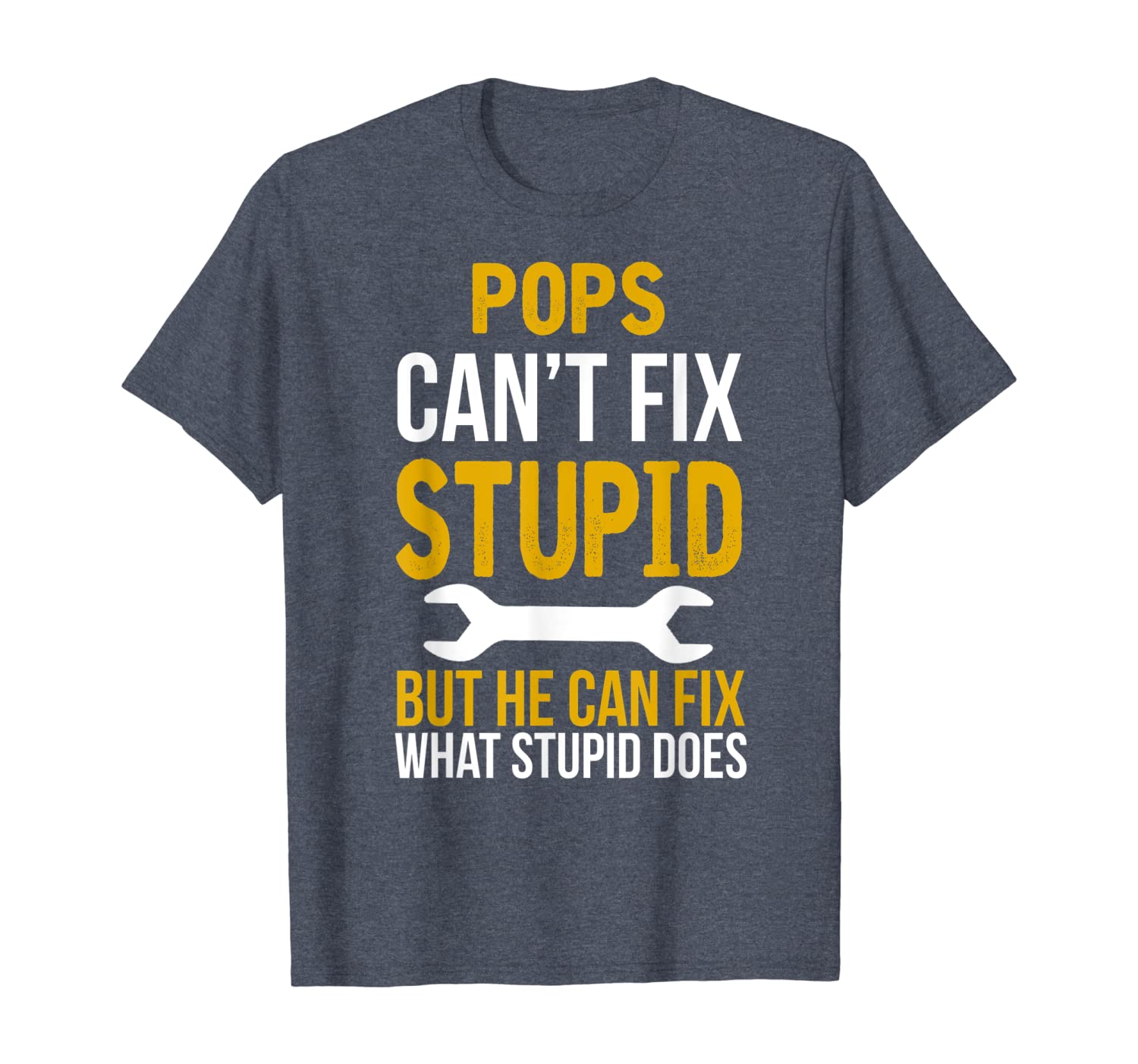 

pops can't fix stupid but he can fix what stupid does, White;black