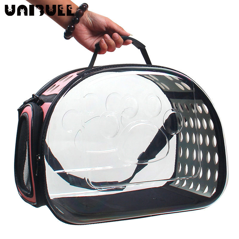 

Transparent Cat Backpack Fashion Pet Cat Bag Carrier For Cats Space Capsue Fodabe Breathabe Pet Trave Bag Outdoor Carry