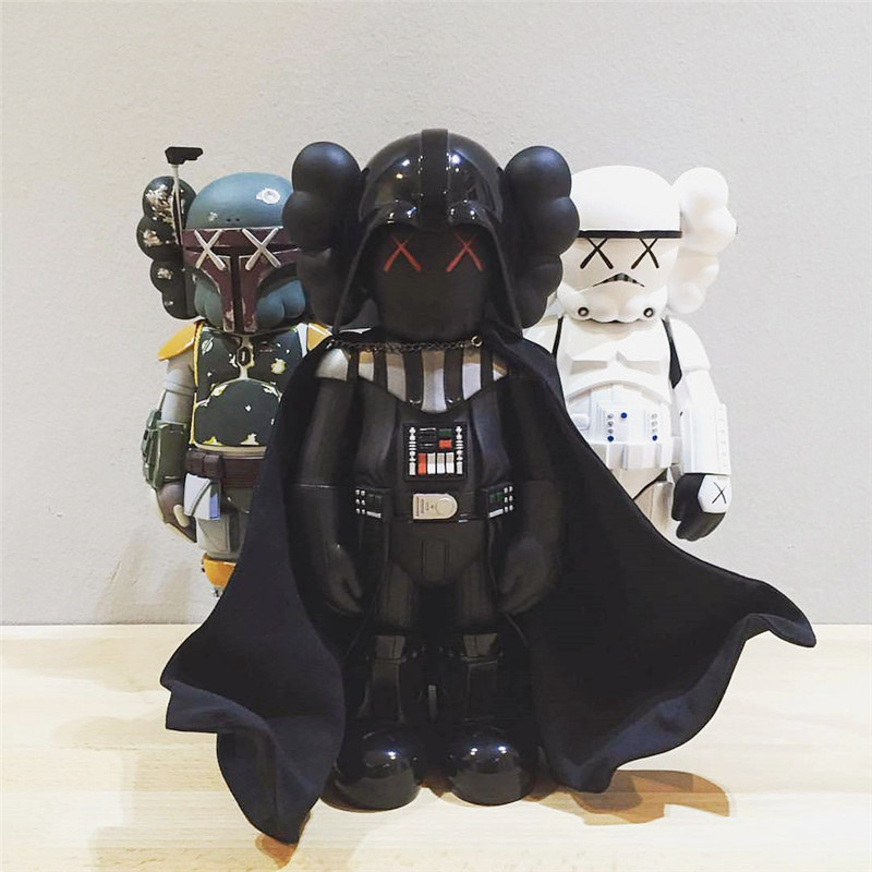 Hot Black Knight 26CM 0.8KG Originalfake K A W S Companion The famous style for Original Box Action Figure model decorations toys gift-image-738339872