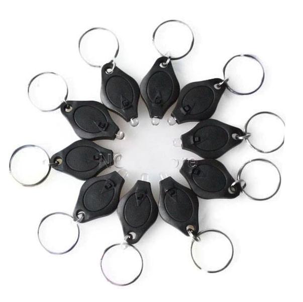

NEW Black ultraviolet rays mini Flashlights UV light Money Detector LED Keychain Lights multicolor small gift