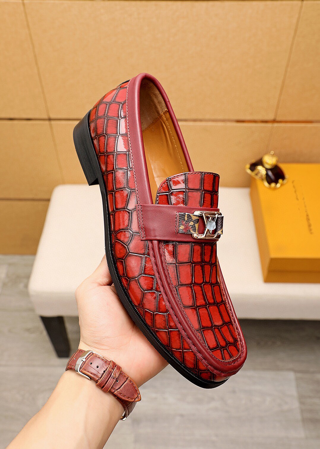 

2021 Luxury High Quality Italian Leather Shoe Men Fashion designer Business Shoes Casual Shoes Pointed Toe Shoes Wedding Flat Dress Party Shoess, #02