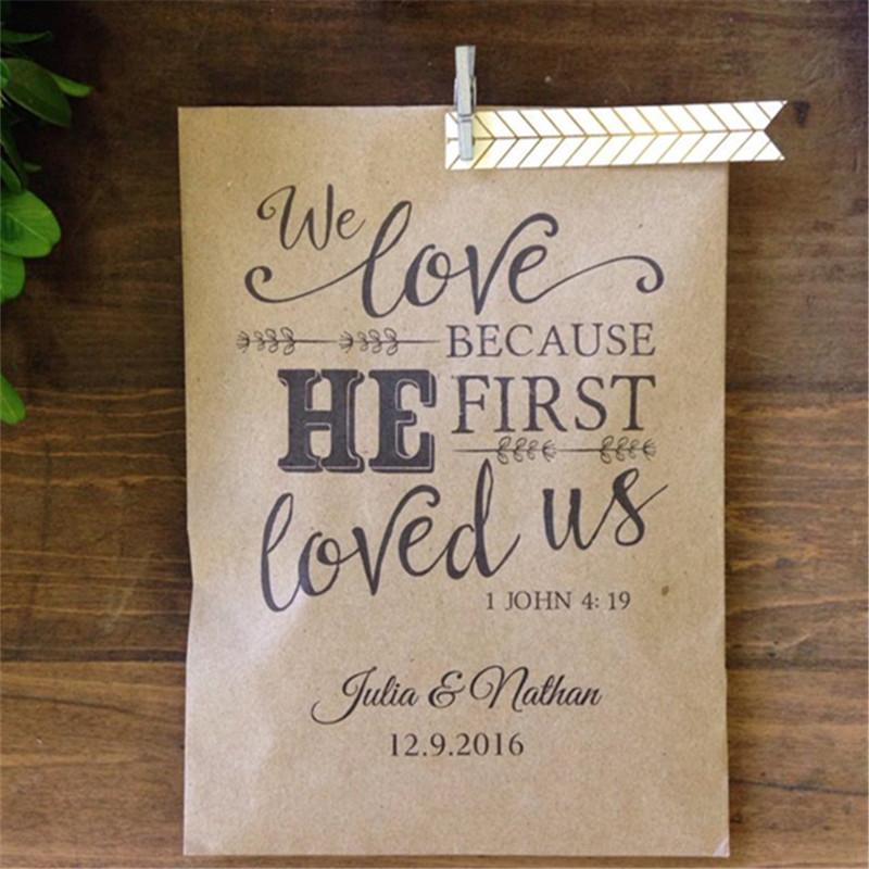 

Gift Wrap Custom Christian Wedding Favor Bags,Utensil Or Bread,Candy Buffet,Cookies,Confetti, Rice,Birdseed, Religious,,Lined, Grease