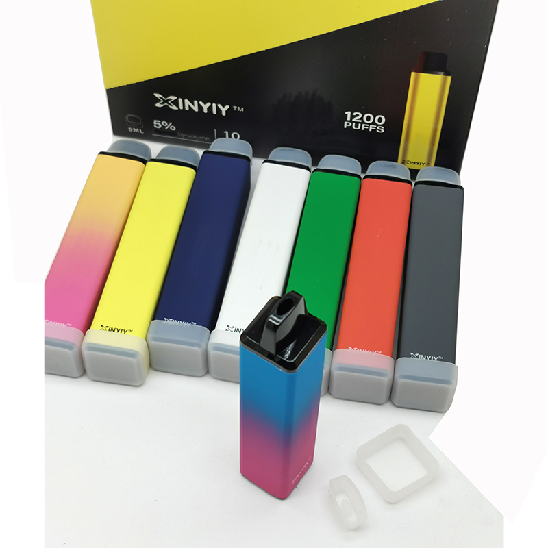 

XINYIY 1200 puffs E Cigarettes Disposable Vape 5ml Pod XXL One Pre filled Vapor Bar Plus Pen Extra Authentic