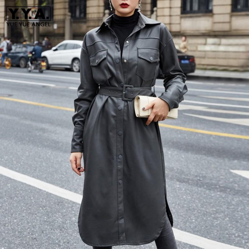 Ladies Long Leather Trench Coat Nz New From Best Ers Dhgate Zealand Ladies Long Leather Trench Coat Nz, Womens Black Trench Coat Nz