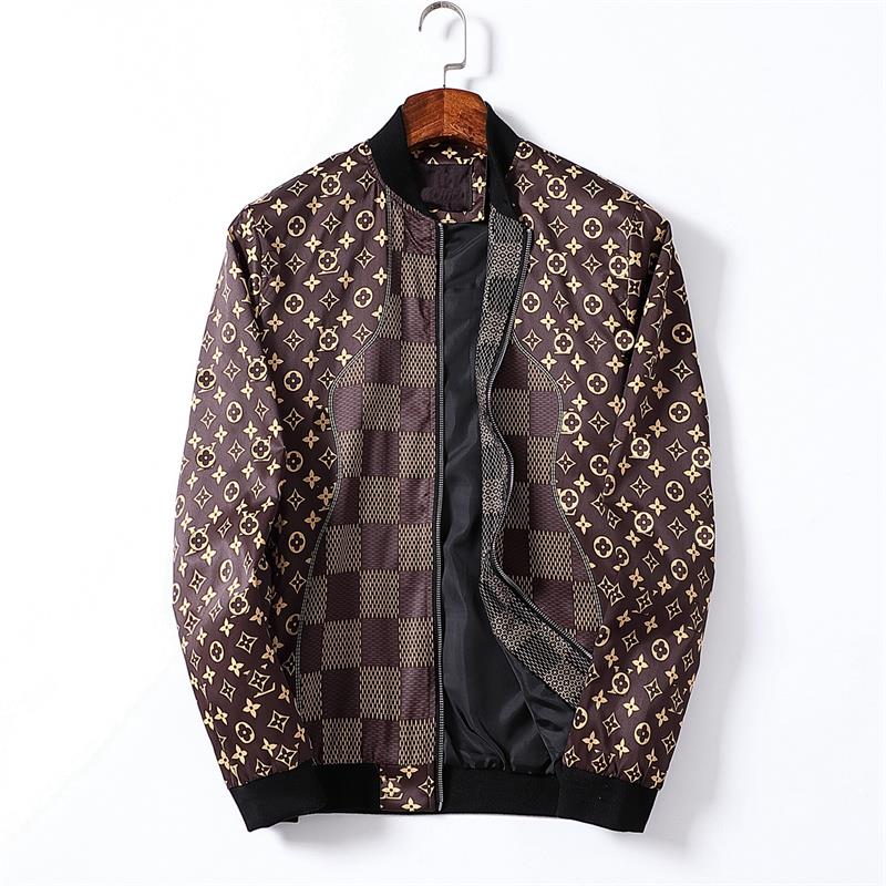 

Classic print men's jacket INSTAGRAM fashion hoodie Trench Designer Women's casual dust-proof Clothing Fall personality Charm Zpper Coat Asian size -3XL Vb134