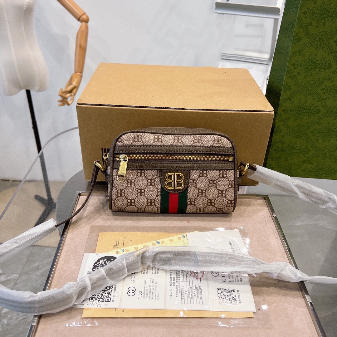 

[Top Quality] GGs x Paris BB Ophidia designer wallets camera purse LOUISS VUTTONS LVs YSLs women fashion shoulder crossbody bags lady luxury handbags clutchs, Reinforced packaging