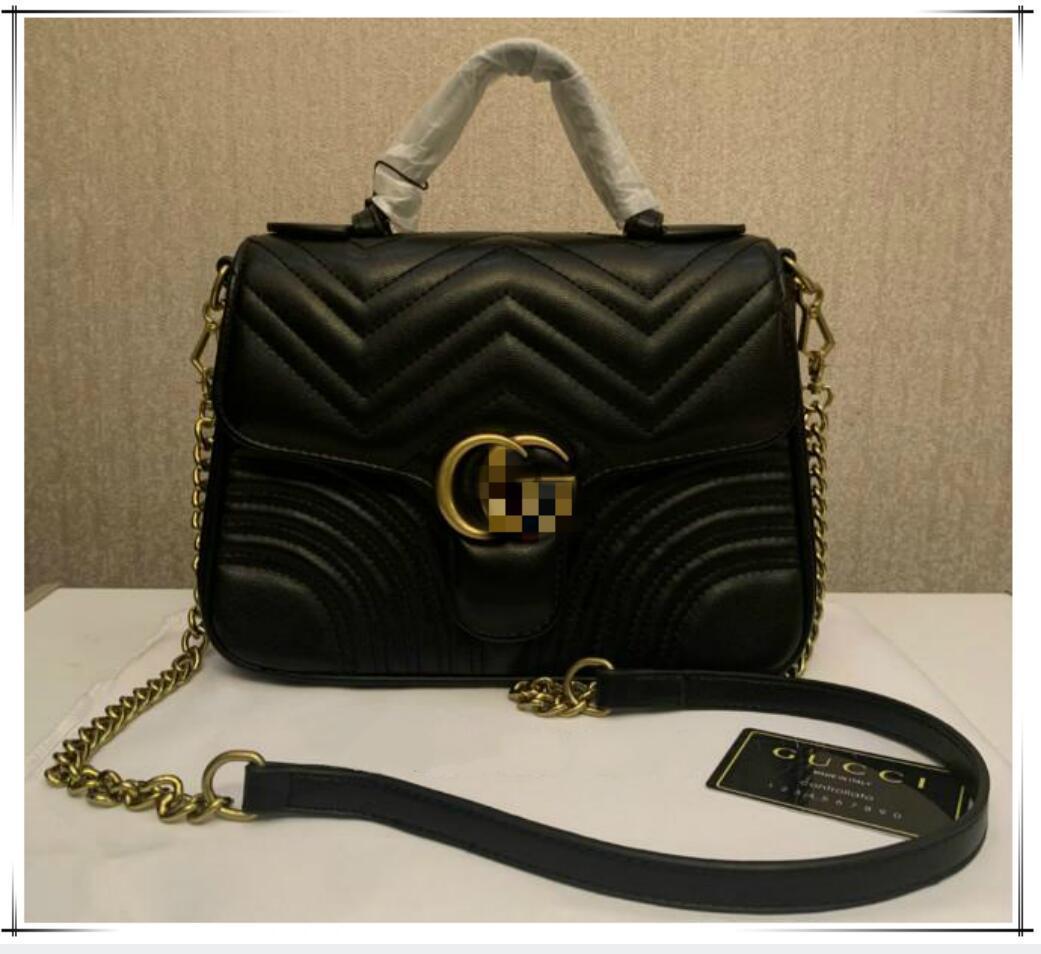 

LVLOUISVITTON VUTTONLuxury designer new Marmont shoulder bag lady heart-shaped gold chain messenger bag PU leather handbag