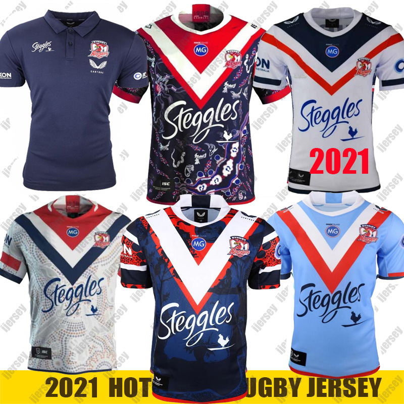 

2022 Australia Sydney Rooster Rugby Jersey Mens replica Indigenous nrl rugby league jerseys Size S-5XL, 2020 vest