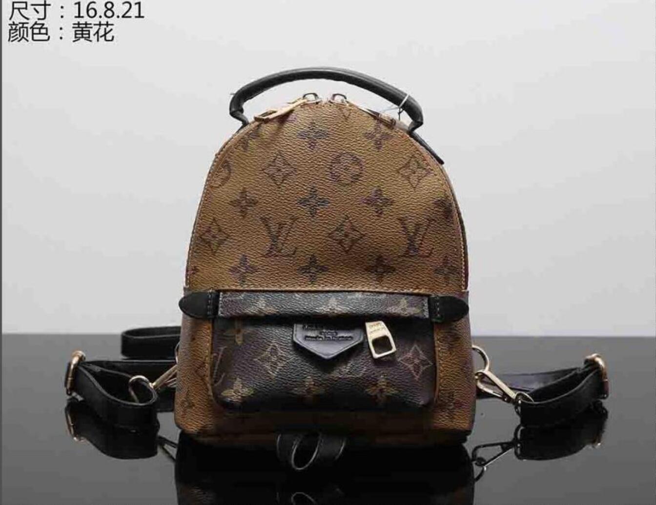 

LV LOUIS BAG VITTON backpack lady Leather back pack fow women handbags Presbyopic shoulder bag Purse Cross body bag, Red;black