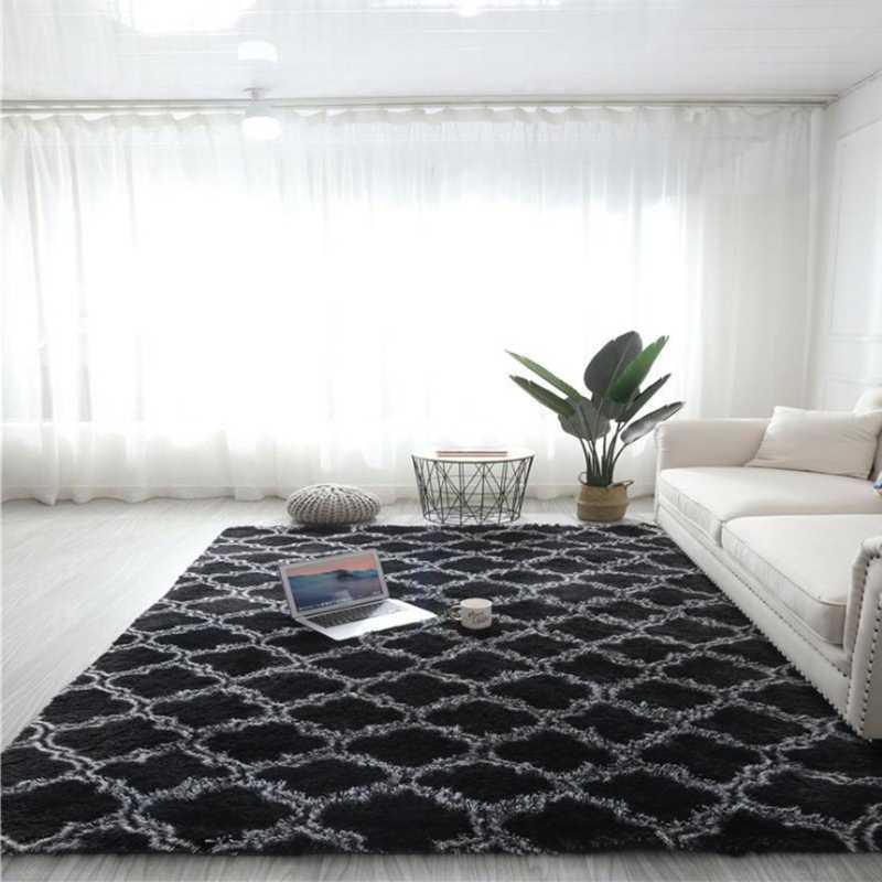 

Carpets Soft Plush Area Rugs Fluffy For The Nursery In Bedroom Living Room Silky Smooth Children Play Mats