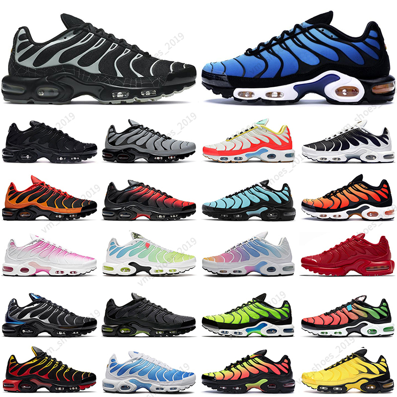 

36-45 TN Plus men women Running Shoes Aqua Silver Particle Grey Triple black Bat Lava Digital Pink Scream Green Worldwide mens trainers, #23