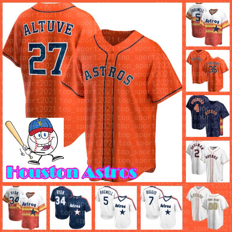 

2 Alex Bregman Jerseys Houston Jose Altuve Astros Carlos Correa Kyle Tucker Yuli Gurriel Zack Greinke Ryan Pressly Yordan Alvarez Baseball, Blue;black
