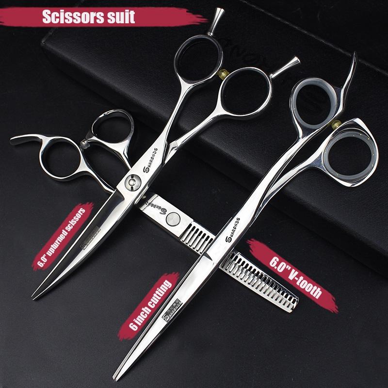 

Hair Scissors 5.5/6 Inch Professional Hairdresser Thinning Barber Set Haircut Fine