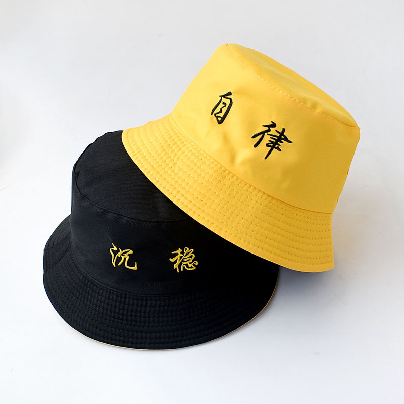 

Double-sided Mens And Womens Cotton Bucket Hats Ladies Summer Sunscreen Panama Sun Hats Outdoor Fisherman Hats