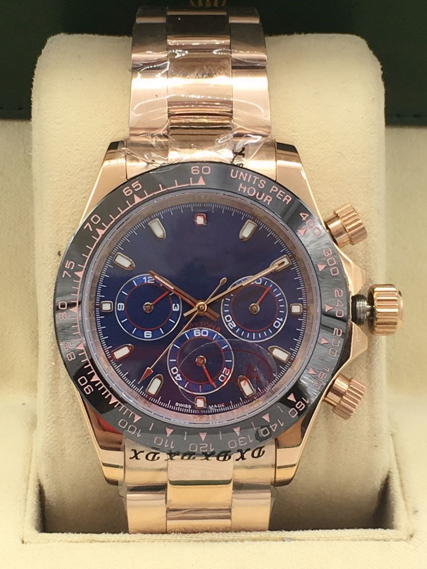 

Men Automatic Movement 2813 Mechanical Watch Gold Stainless Steel Strap Fashion Sports Mens Wristwatches Male Watcjes, Waterproof