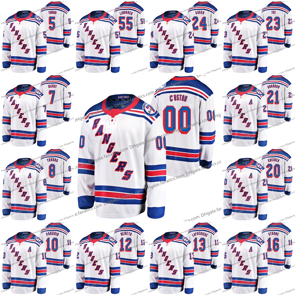 

Stitched Jarred Tinordi Rangers 2021 Mr. Ranger 7 Memorial Patch Jersey Rod Gilbert Jacob Trouba Ryan Strome Chris Kreider Barclay Goodrow M, Black;red