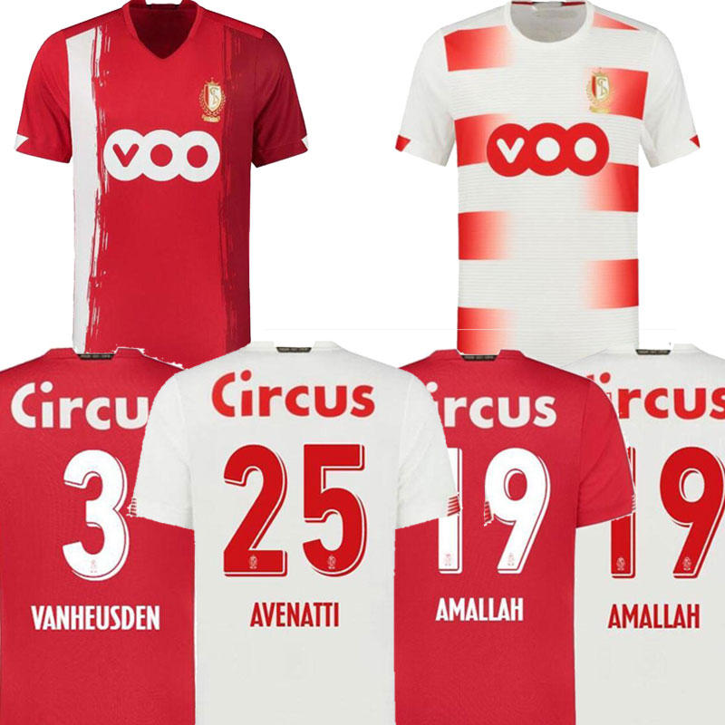 

20 21 Standard LiÃ¨ge soccer jerseys home Limbombe 2021 R.Standard de Liege VANHEUSDEN LAIFIS CIMIROT EMOND CARCELA football shirts uniform shirt, Black;yellow