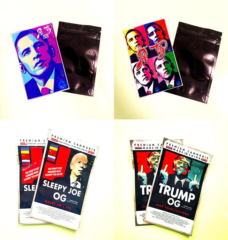 

OBAMA Runtz Bag Edibles Danger Pressure SHARKLATO ETHER COOKIES BUTTER Martian Candy Money Bagg Runty Packaging Mylar