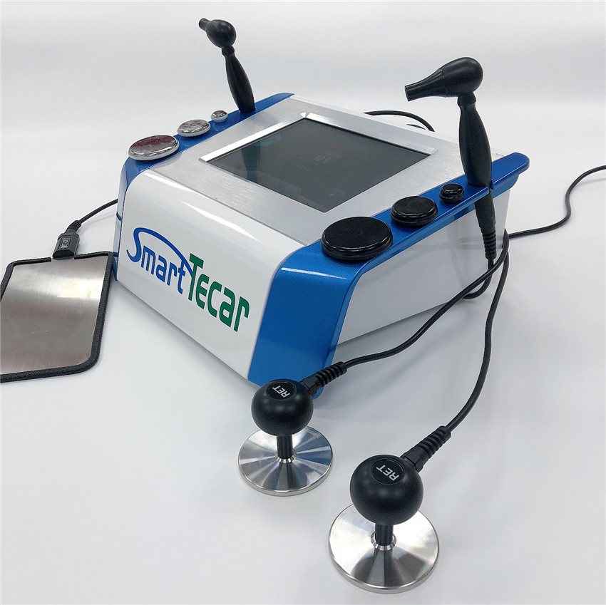 

RF Diathermy Massagers Tecar Therapy Machine for knee and joint caused by soft tissue contusion or exercise -induced muscle ache