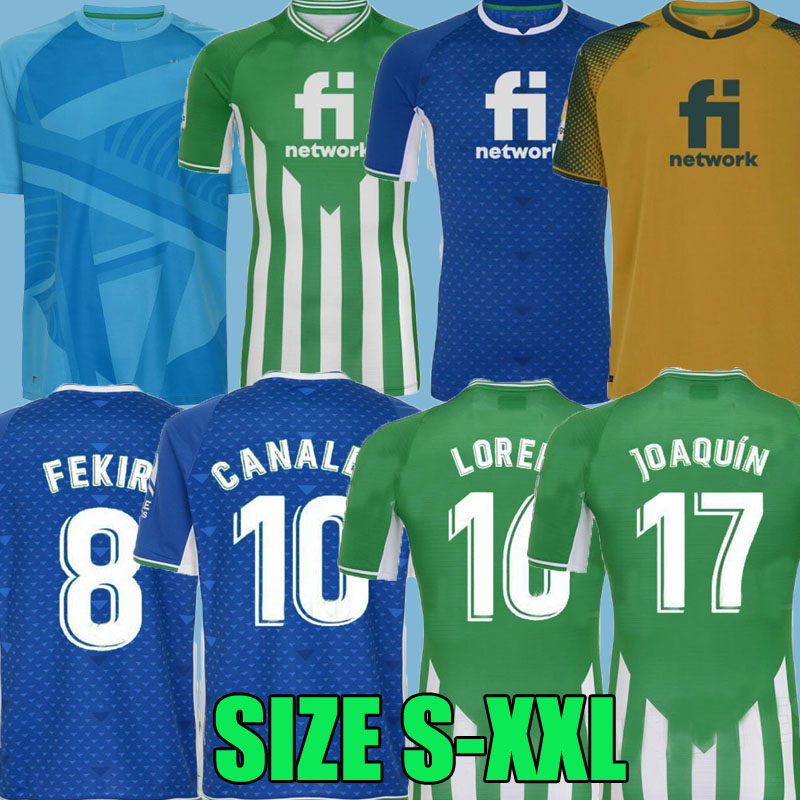 

21 22 real Betis soccer Jerseys third JOAQUIN B.Iglesias camiseta de fútbol Loren Juanmi BARTRA TELLO A.GUARDADO home away CANALES Fekir 2021 2022 football shirts top, Away +new sponsor