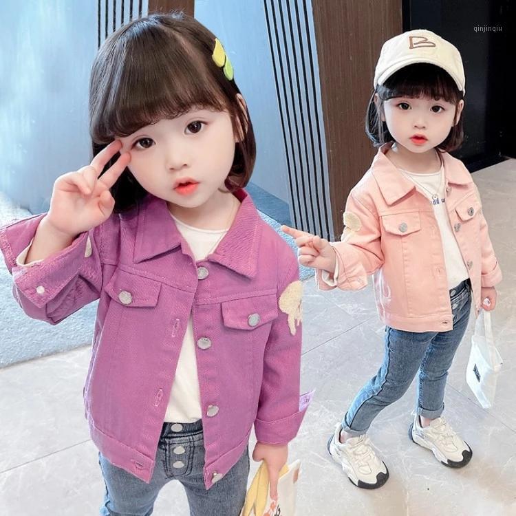 

Jackets High Quality Spring Autumn Toddler Girl's Coat Denim For Girls Baby Coats Clothes Child Kids Jacket Children's Outwear, Blue;gray
