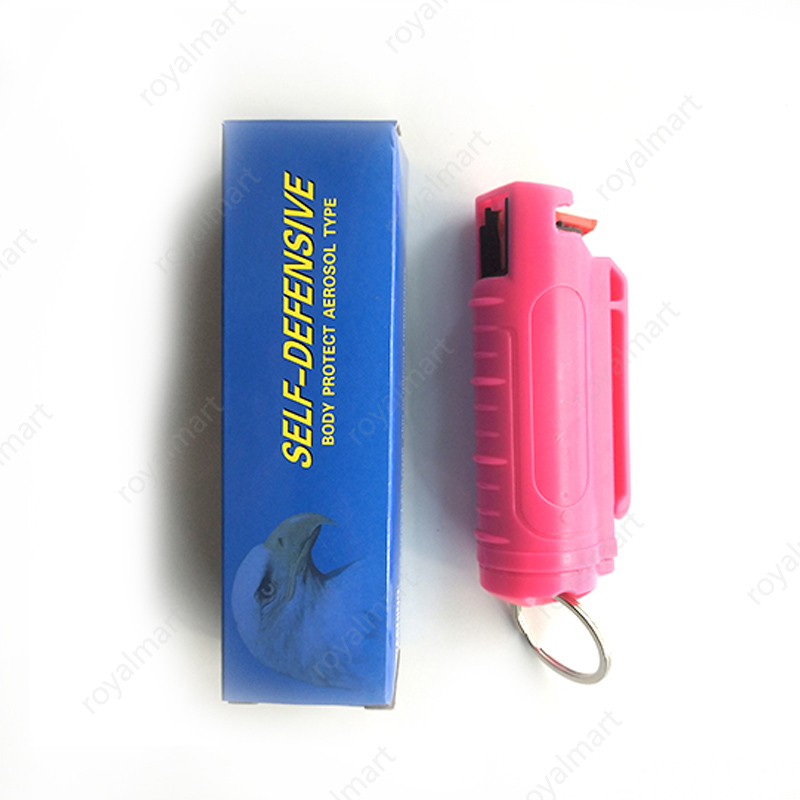 

20ml Spray Self Defence Keychan Weapons for Women Products Self-Defence Keychain Outdoor Female Keychains