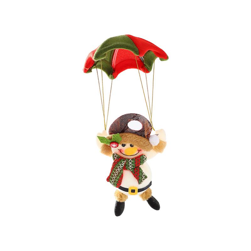 

Christmas Decorations Hanging Ornaments For Decoration Santa Parachute Mall El Scene Layout Gift Pendant