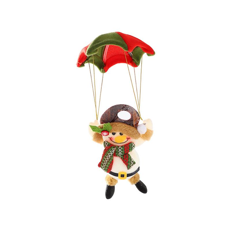 

Christmas Decorations Hanging Ornaments For Decoration Santa Parachute Mall El Scene Layout Gift Pendant