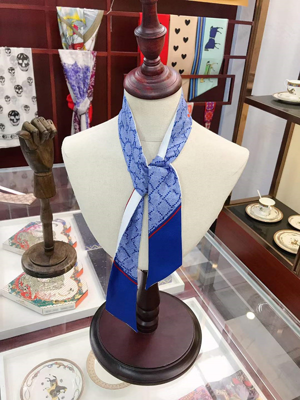 

Wholesale Classic Silk HANDBAG Bag scarf Headbands women letter flower Top grade hair Bands 8x120cm no box with tags