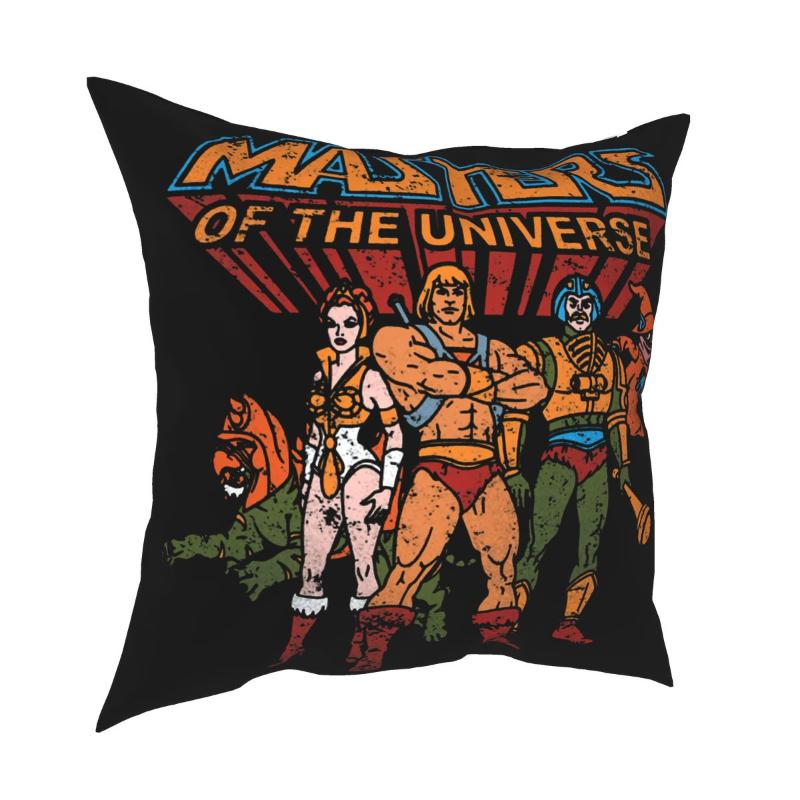 

He-Man Masters Of The Universe Pillowcover Decoration Retro Cushions Throw Pillow For Living Room Double-sided Printing Cushion/Decorative