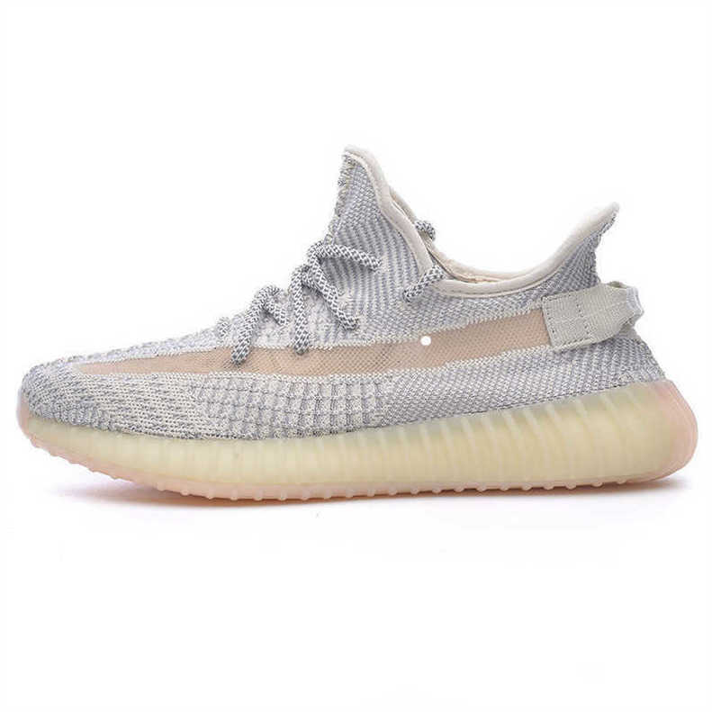 2022 YEESY V2 shoes 3M Belgua sneaker leisure basketball trainers football soccer exercise Tailgate Static MenTriple Cream White Women zebra 350-image-754393026