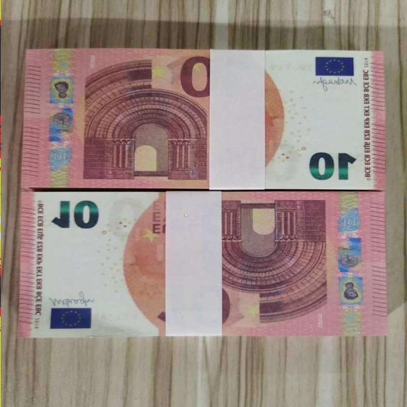 

10 Nightclub Most Realistic Prop Money Euros Movie Play Collection Business Note Bank Paper Copy For Fake 39 Wrjlk