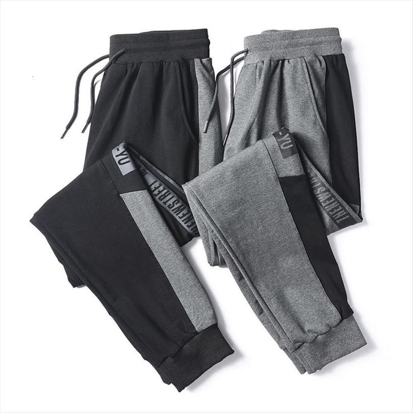 

sweatpants autumn winter man harem women pant fitness bodybuilding joggers workout trousers men casual cotton pencil homme, Black