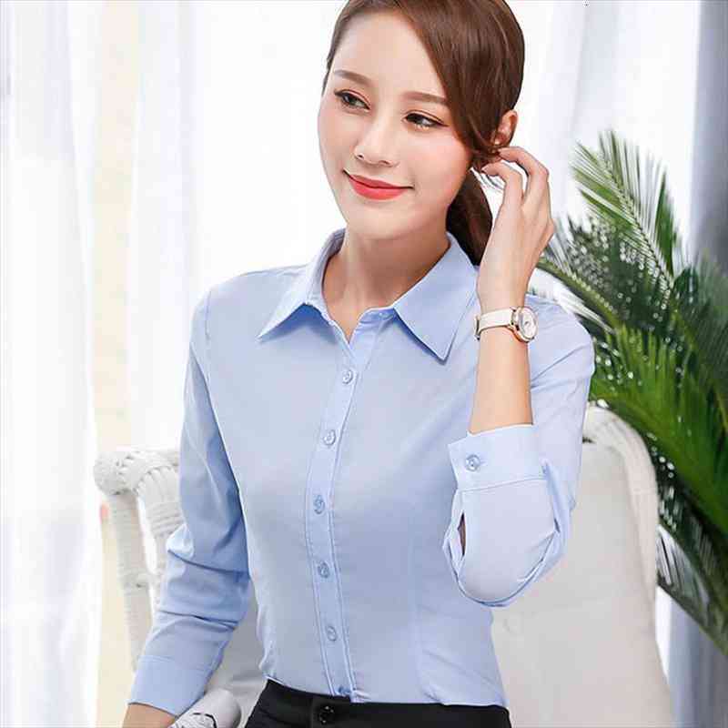 

Women Cotton Shirts Woman White Shirt Women Long Sleeve Tops Office Lady Pink Shirt Blouse Plus Size Woman Basic Blouses