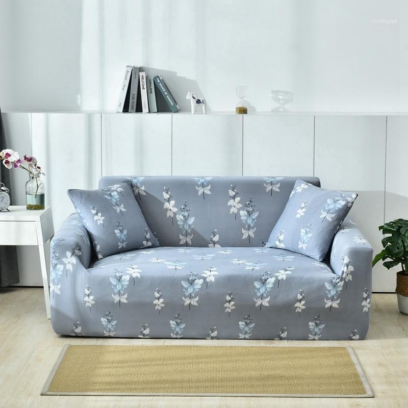 

Chair Covers 1/2/3/4 SEAT Tropical Leaves Flexible Sofa Slipcover Seaweed Print All-inclusive Stretch Towel Anti-dirty Furniture Cover1