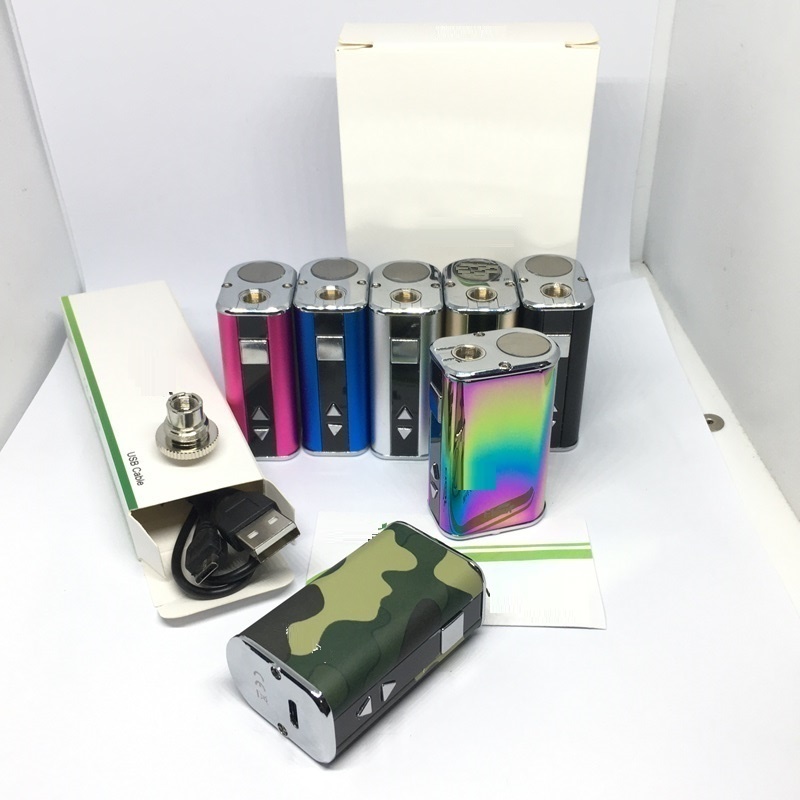 

Mini 10w Battery kit Built-in 1050mah Batteries Vape Mod 3.3V-5V Variable Voltage Mods 7 colors with USB Cable 510 eGo adapter, Mixed 4 colors