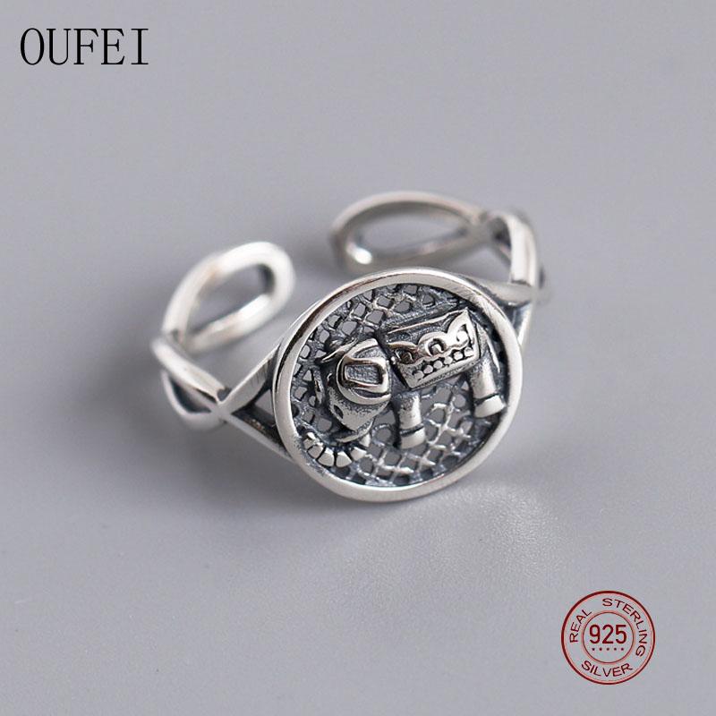 

Cluster Rings OUFEI Vintage For Women 925 Sterling Silver Dainty Ring Boutique Fashion Luxury Jewelry 2021