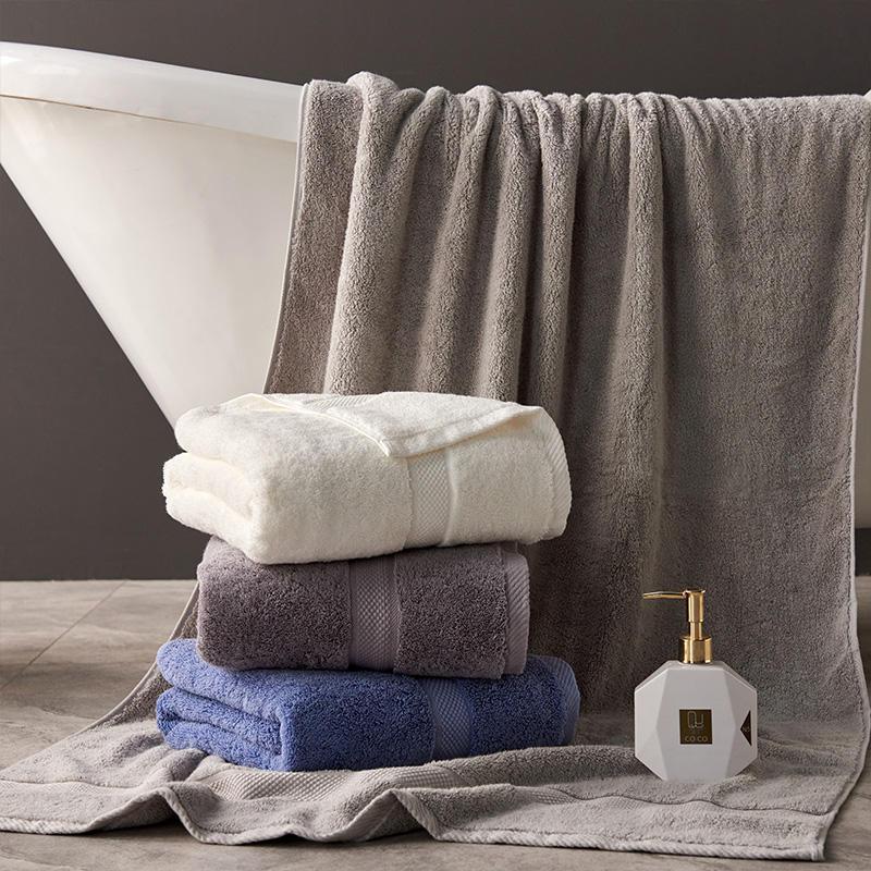 

Egyptian Cotton 800g Bath Towel 80*160 Large Size More Super Absorbent Portable Travel For Home El, Qianhui