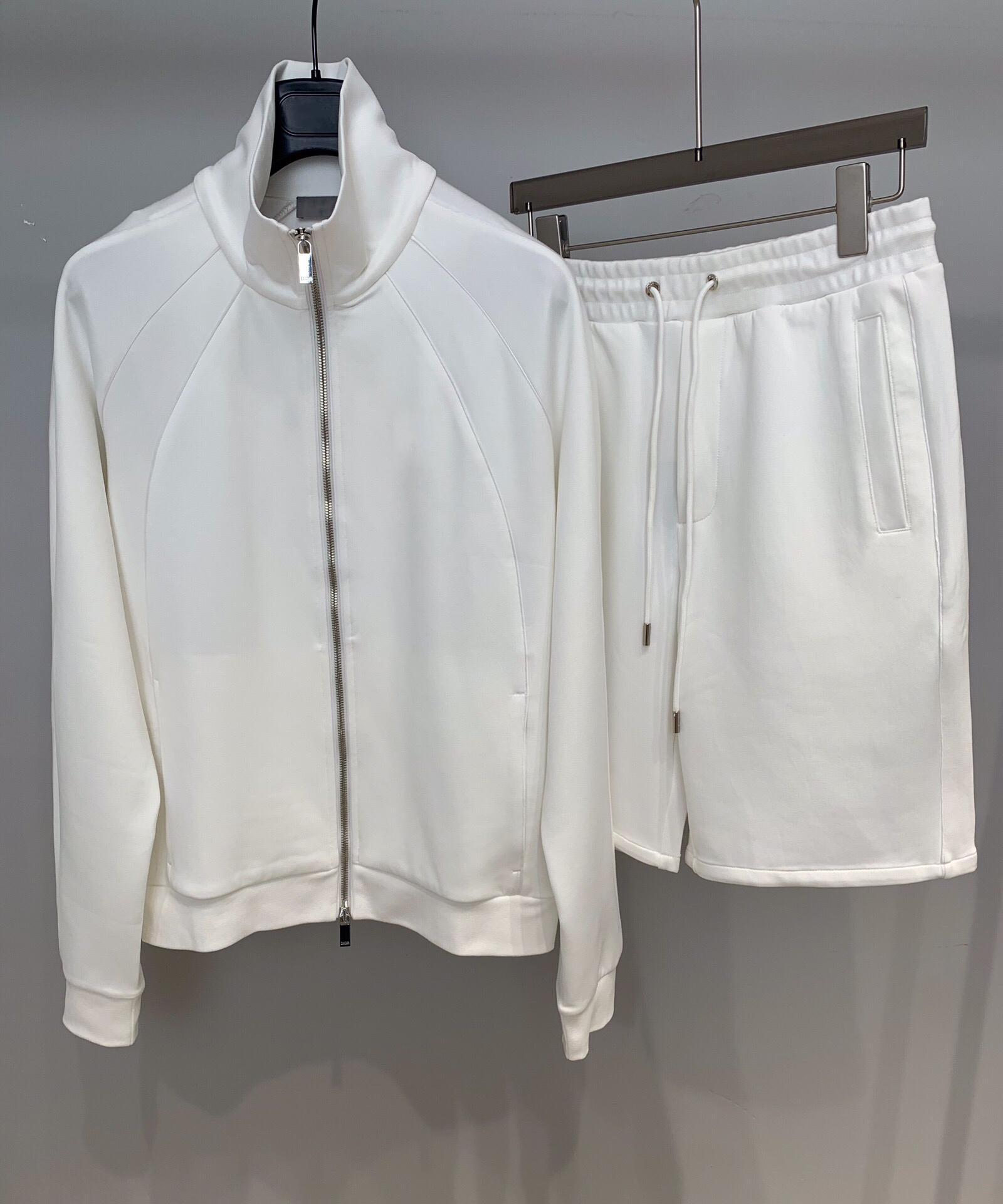 

2021 autumn casual mens and womens Sport Tracksuits, White