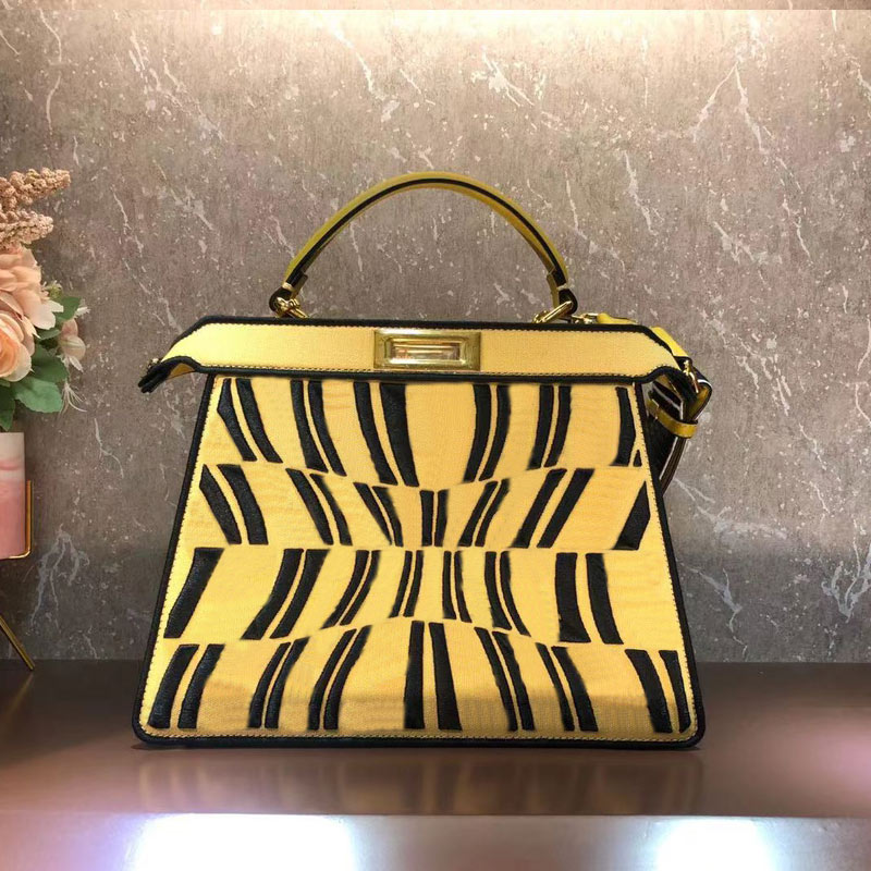 

33cm 2ps Women Handbag Purse Embroidery FF Letter Tote Bag Detachable Wide Shoulder Strap Crossbody Shoulder Bag Wallet High Quality