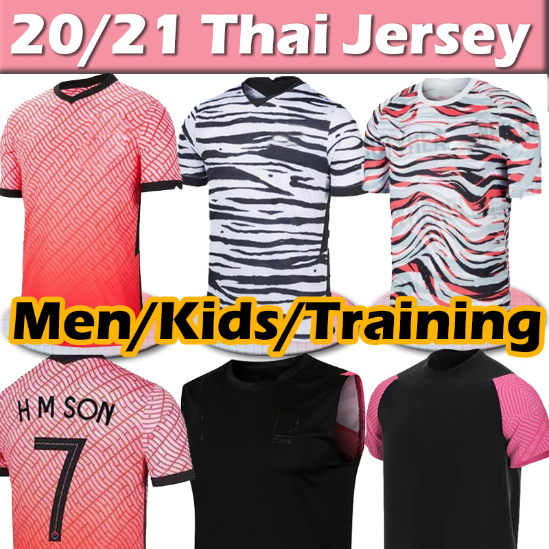 

2020 South soccer jerseys Korea SON South 20 21 Korea home away black HYUNG KIM LEE KIM HO SON JERSEY custom men kids training football shirts, Hanguo(kid)
