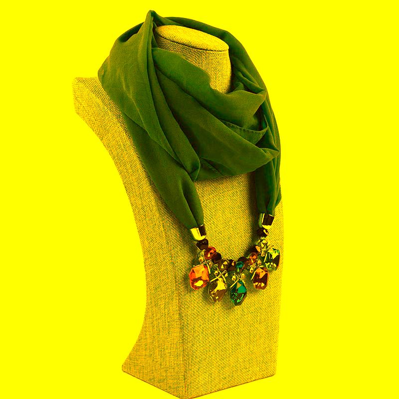 

Scarves HONGHUACI Est Necklace Hijab Women Pendant Jewelry Scarf Mujer Bufanda Frau Schal Femme Vrouwen Sjaals Head