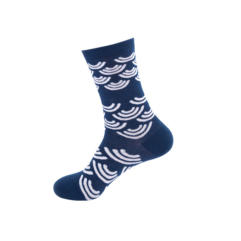 

2021 new stance socks Custom Colorful Jacquard Socks, Black