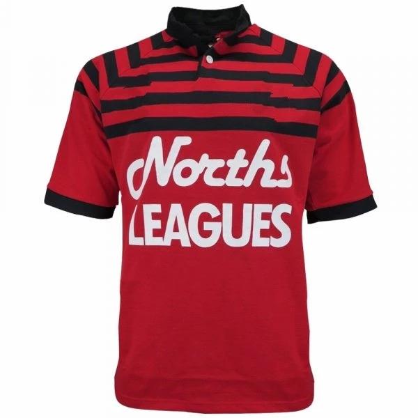 

1991 NORTH SYDNEY BEARS RETRO JERSEY RUGBY TRAINING SHORTS JERSEY size S--L-XL-XXL-3XL-4XL-5XL, Black